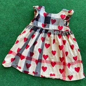 Burberry Toddler Girls Heart Dress -2T